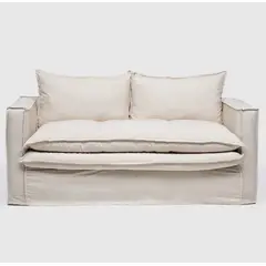 GENERICO - SOFA ORION 3 CUERPOS TAPIZADO LINO 160 CM
