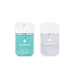TOUCHLAND - Pack Spray Sanitizante Hidratante - Blue Sandalwood + Rainwater