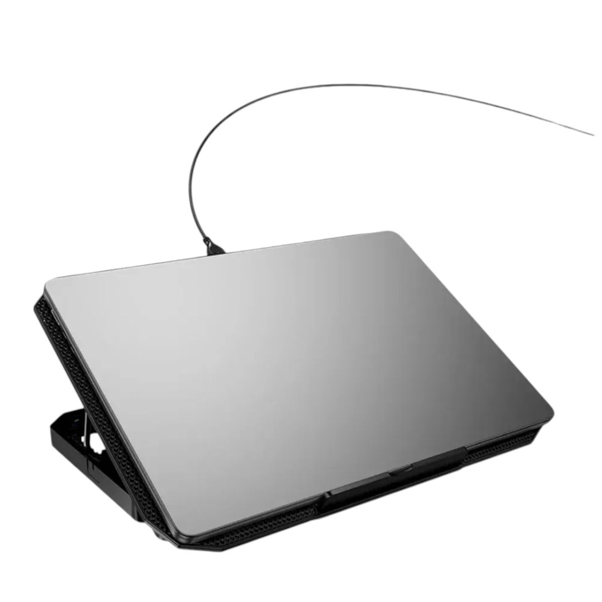 HOCO - Soporte Notebook Ajustable Con Ventiladores Luces Led Usb