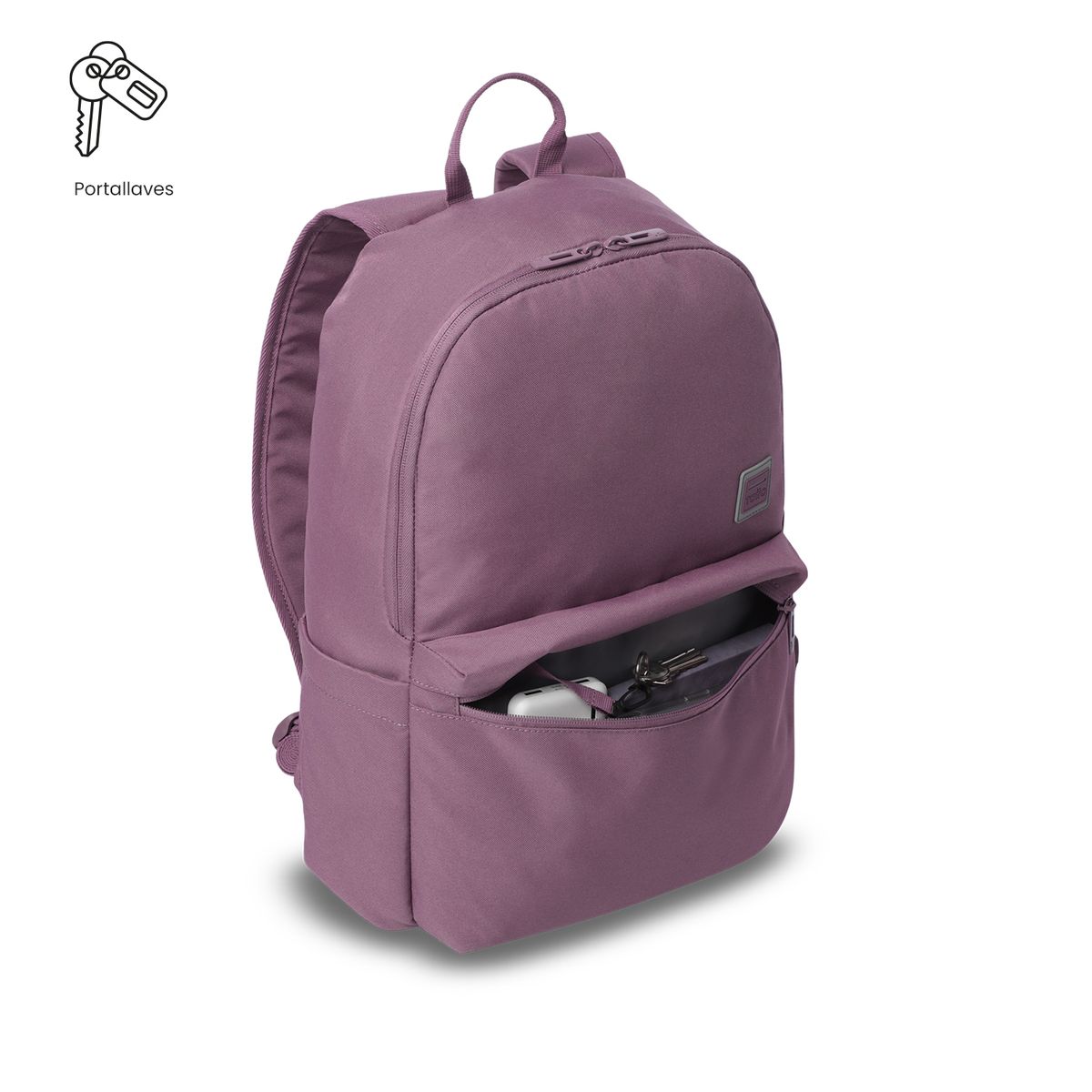 TOTTO - Mochila Universitario Dragonar Porta PC 15 Rosado Mujer