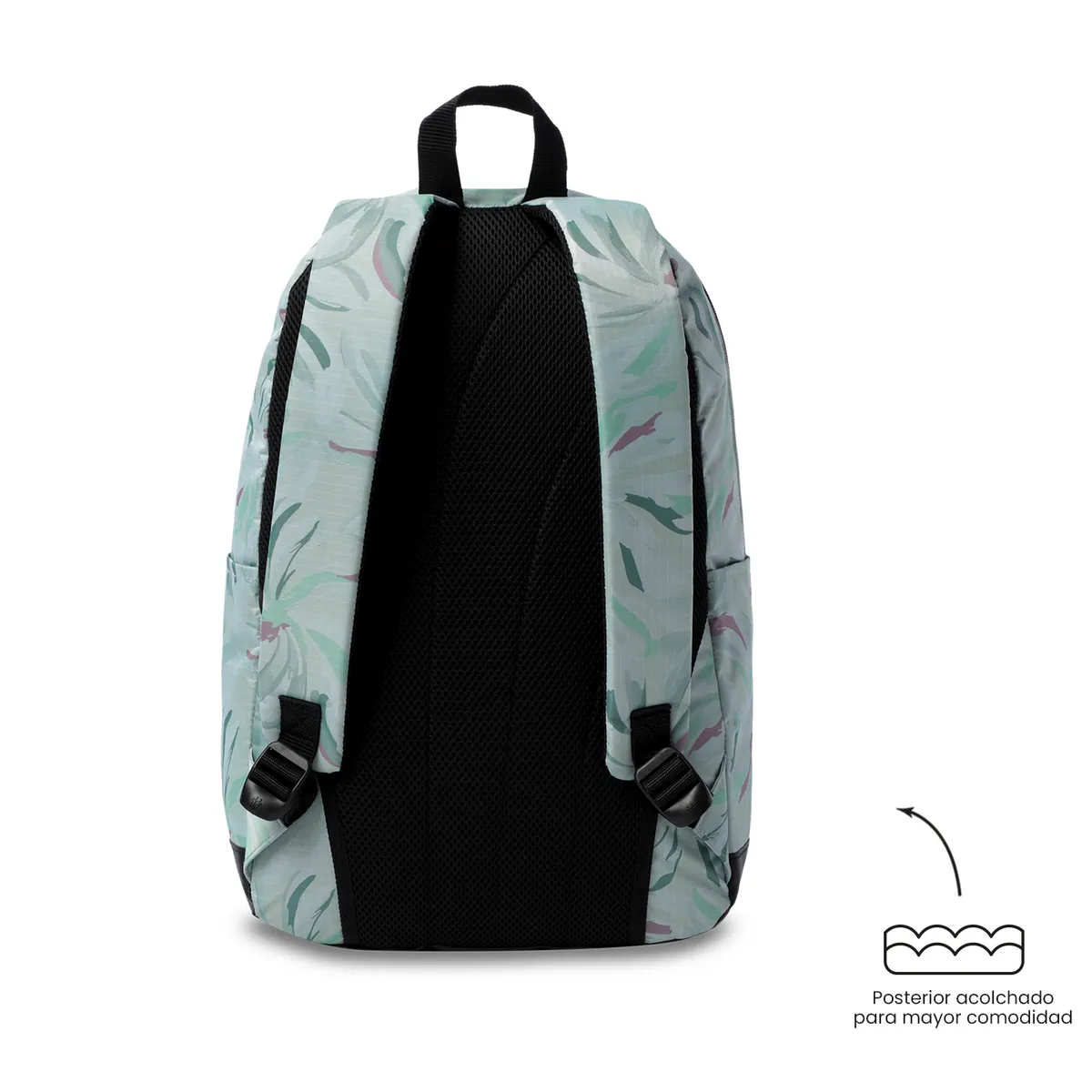 TOTTO - Mochila Universitario Tocax Porta PC 14 Blanco Mujer