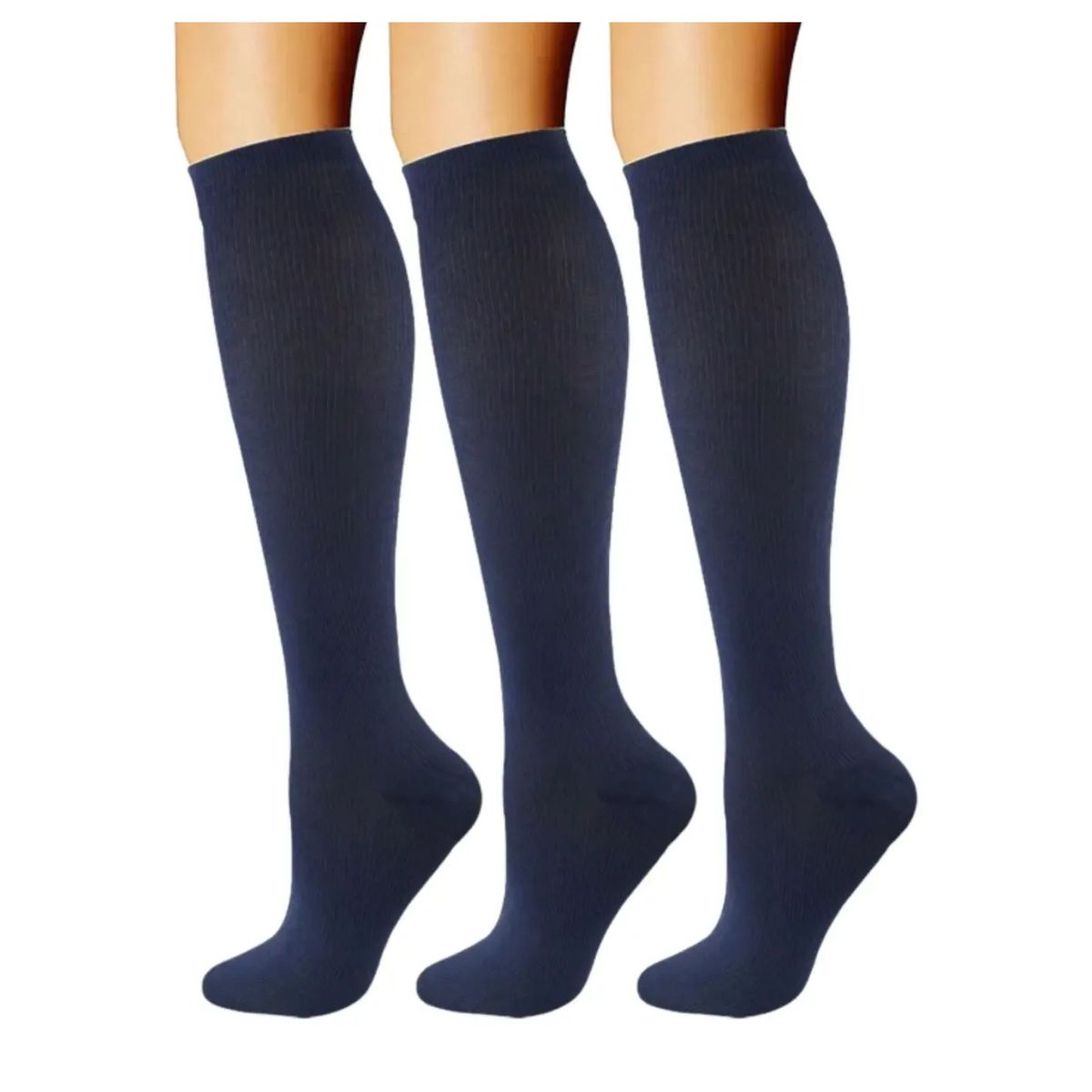 LOOK SHOP - Pack 3 Pares Calceta Escolar. Calceta Larga 068