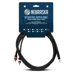 GENERICO - Cable MiniPlug a RCA Nebraska RS 018