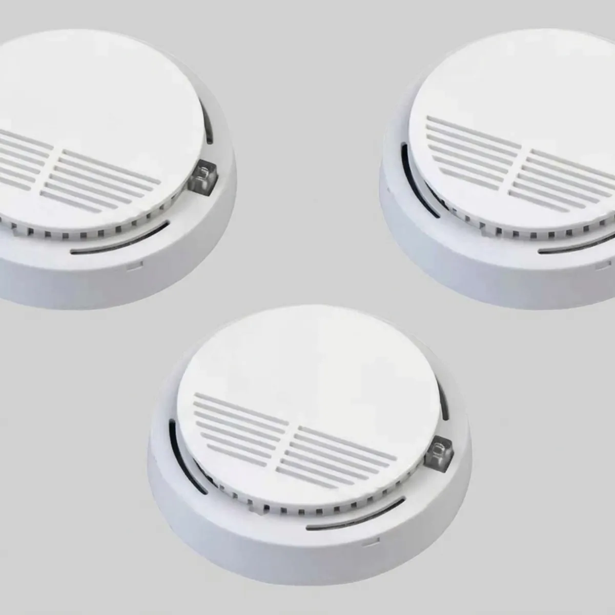 GENERICO - Pack 3 Detectores De Humo Inalámbrico a Batería 9V
