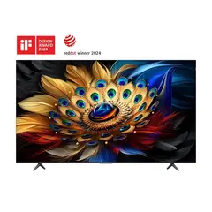 TCL - Smart TV 85C655 85” QLED 4K Google TV Dolby Atmos - Caja Reciclada