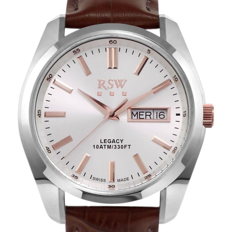 Reloj Hombre M164-SRL-2 Plateado 40
