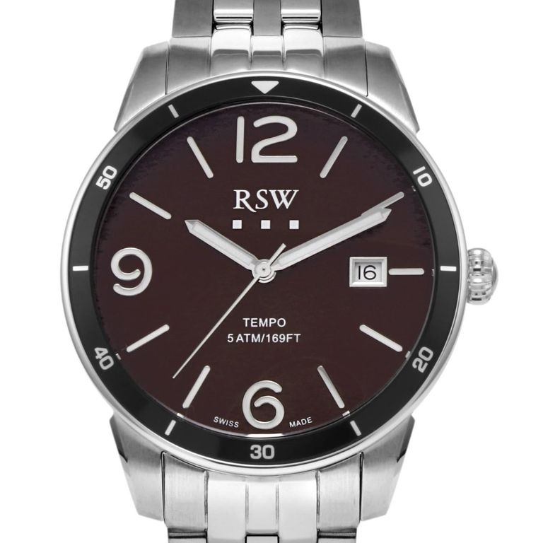 Reloj Hombre M157-SS-4 Plateado 41