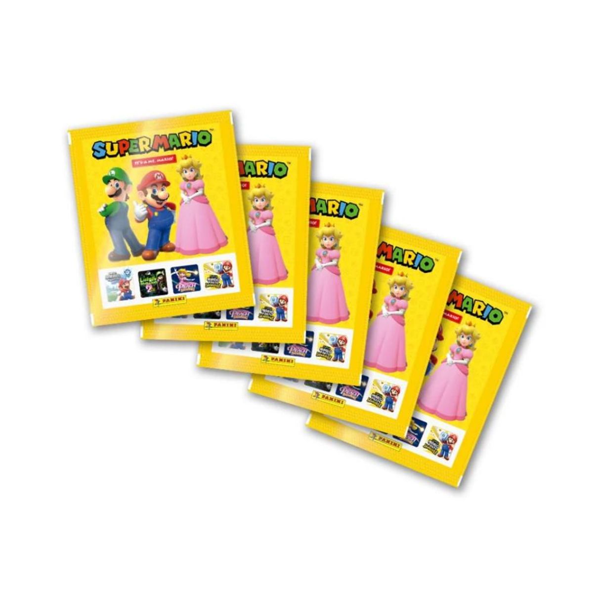 GENERICO - Pack 5 Sobres - Álbum Super Mario 2026