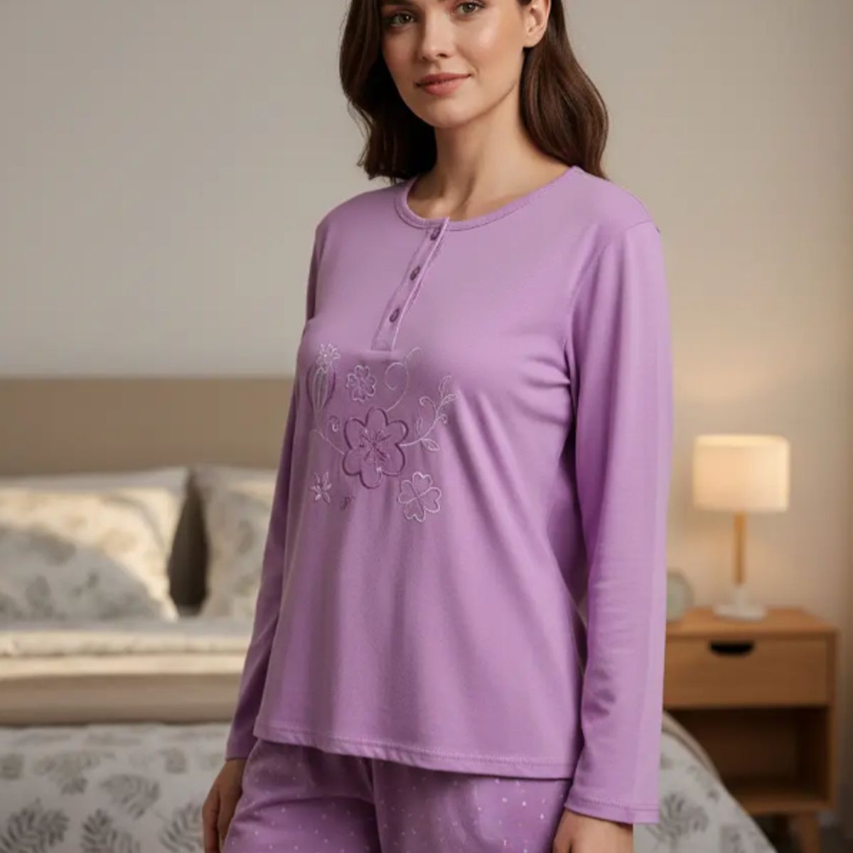 AGW - Pijama Mujer Largo Diseño
