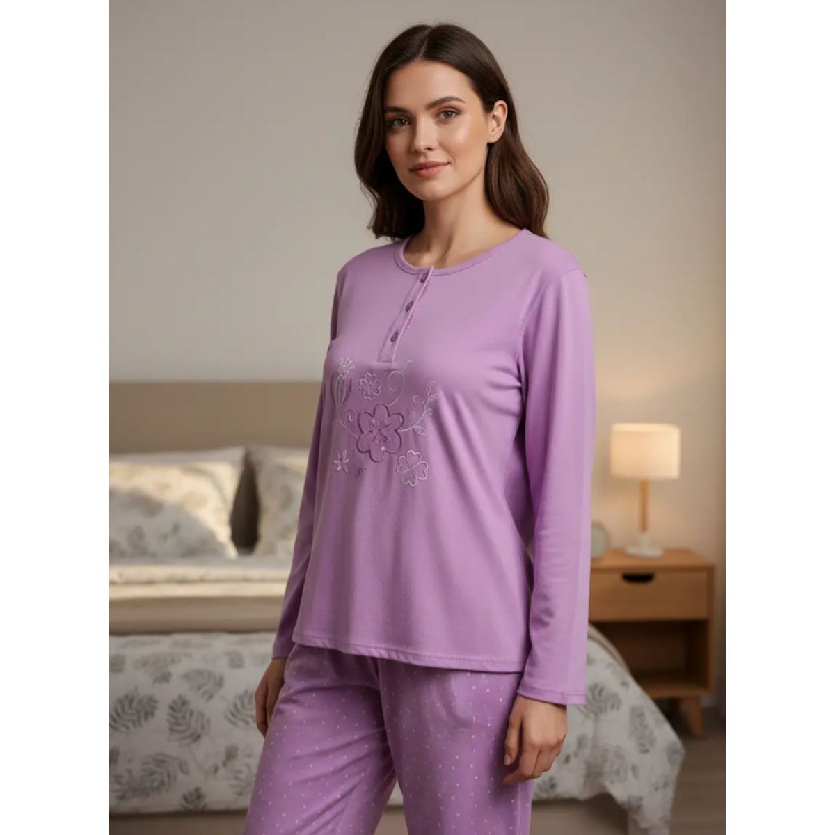 AGW - Pijama Mujer Largo Diseño