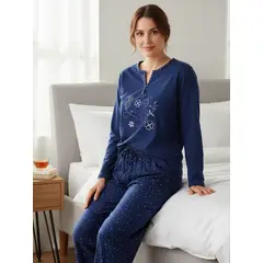 AGW - Pack 2 Pijamas Mujer Largo Diseño