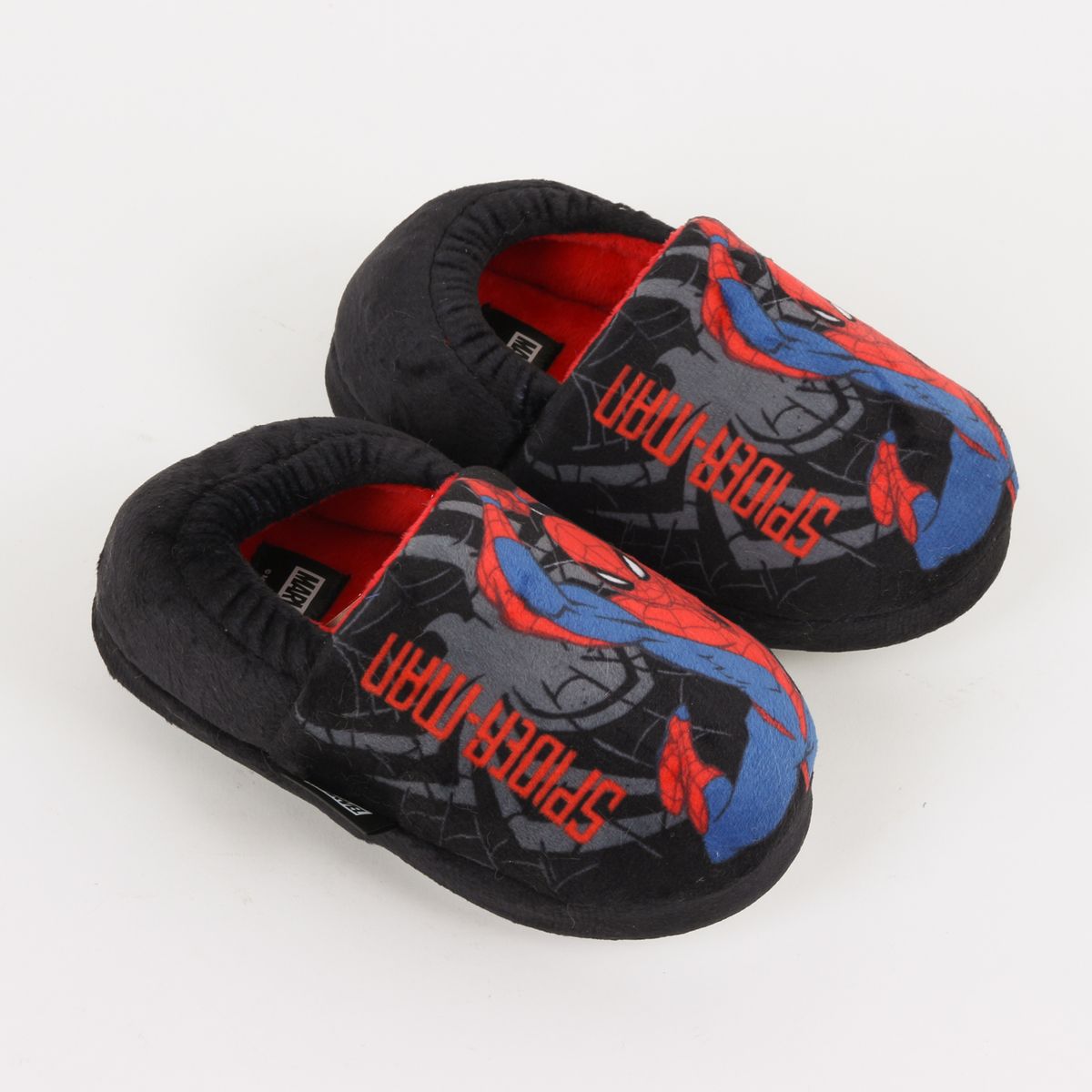 MARVEL - Pantufla Niño Webb Swing Spiderman Negro Marvel