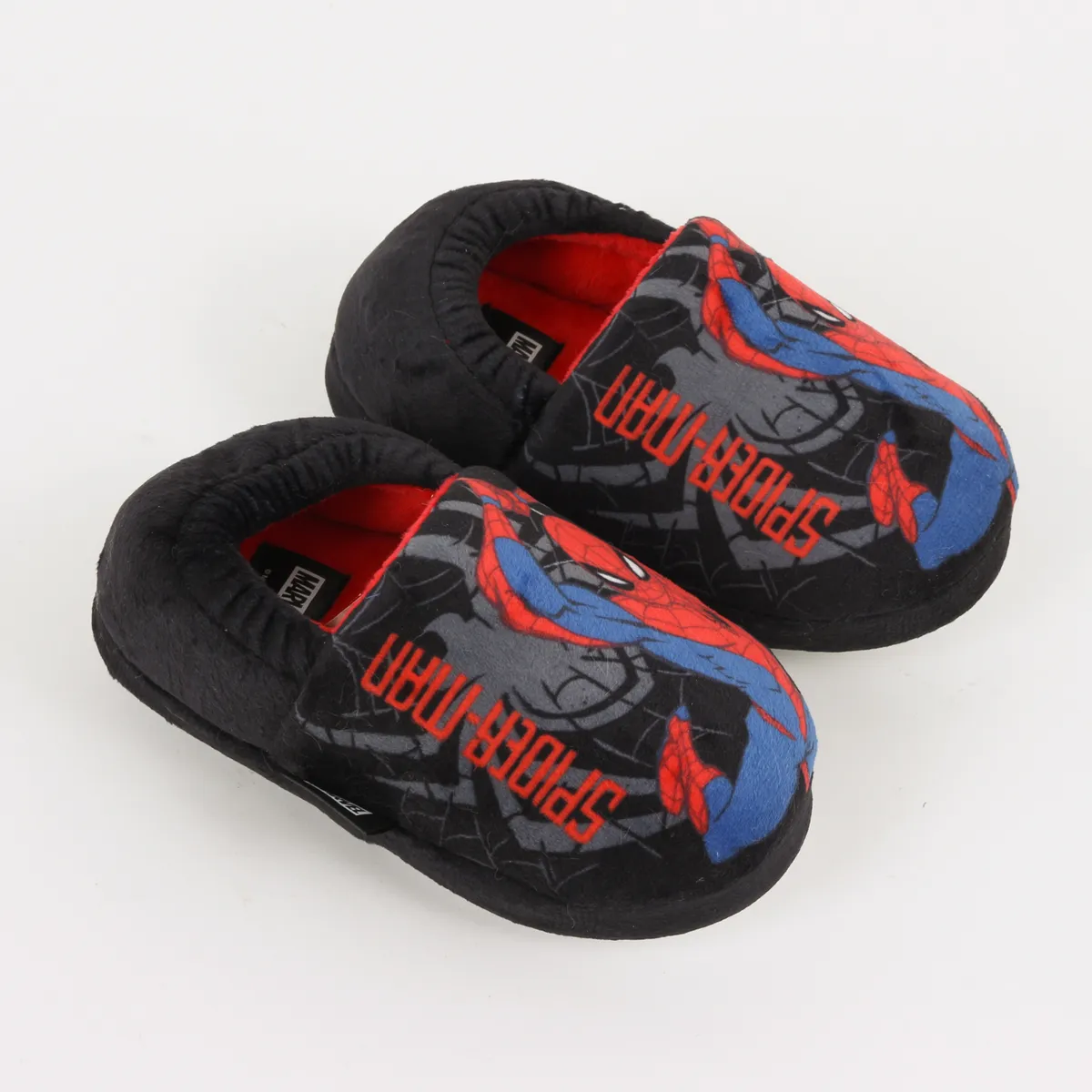 MARVEL - Pantufla Niño Webb Swing Spiderman Negro Marvel
