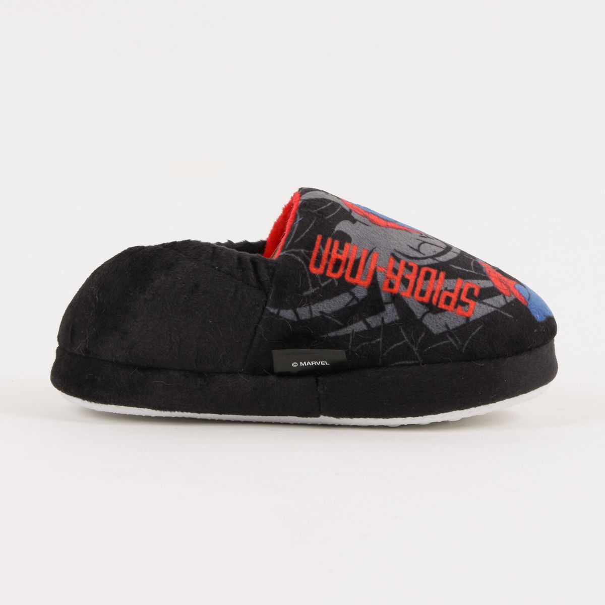 MARVEL - Pantufla Niño Webb Swing Spiderman Negro Marvel