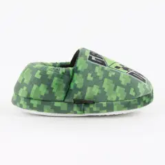 MINECRAFT - Pantufla Niño Full Print Game Over Verde