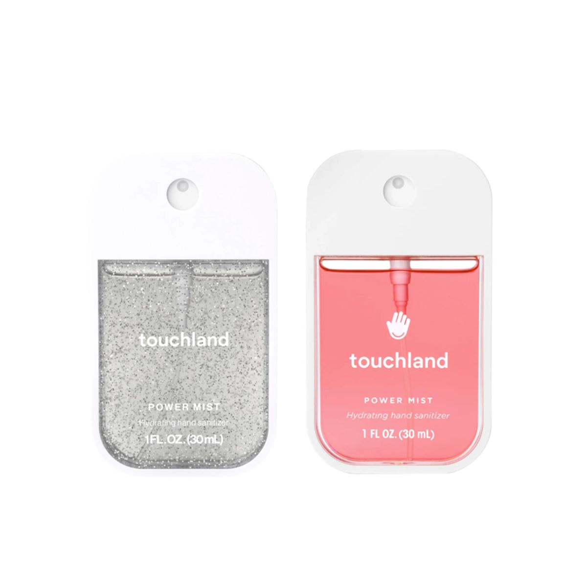 TOUCHLAND - Set Spray Sanitizante Hidratante - Confetti Cake + Wild Watermelon Touchland