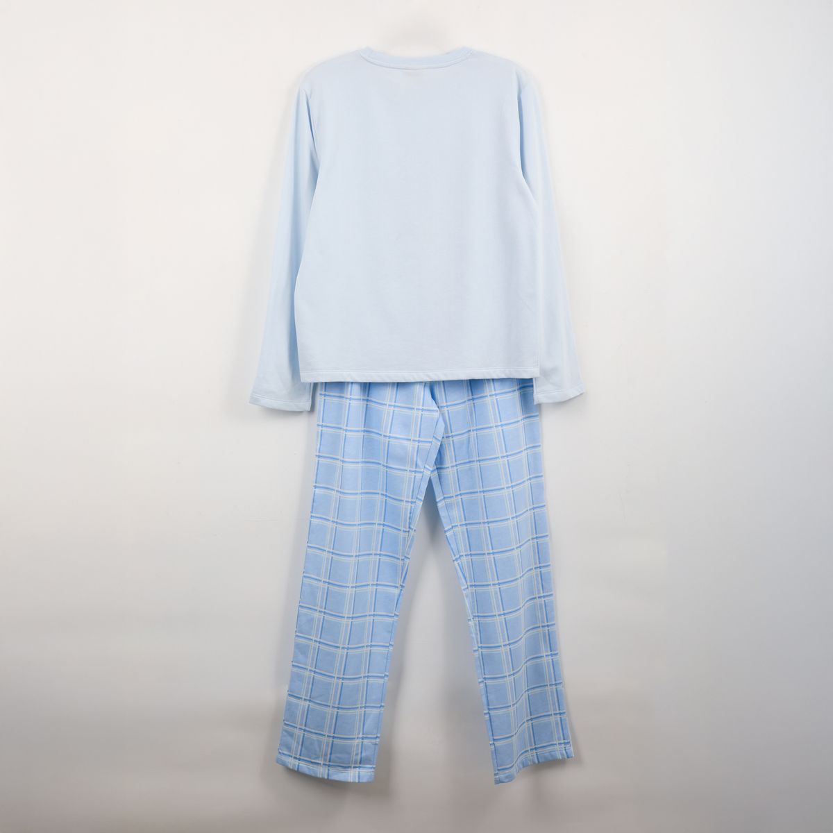 DISNEY - Pijama Manga Larga Juvenil Lilo & Stitch Celeste Disney