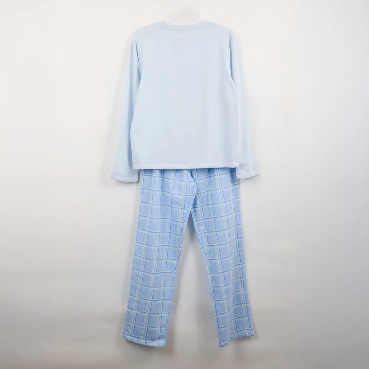 DISNEY - Pijama Manga Larga Juvenil Lilo & Stitch Celeste Disney
