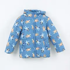 BLUEY - Parka Niño Full Print Azul Bingo &
