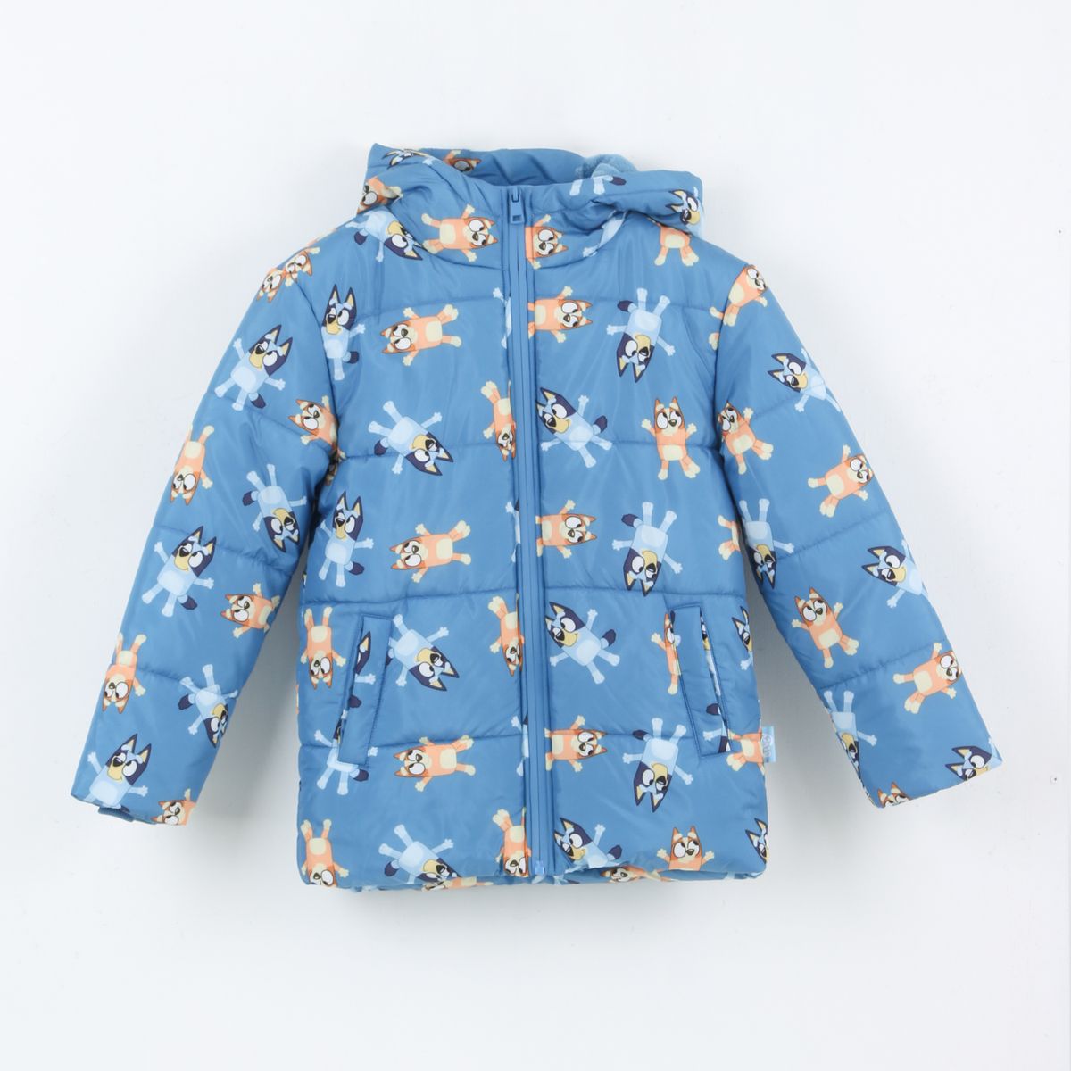 BLUEY - Parka Niño Full Print Azul Bingo & Bluey