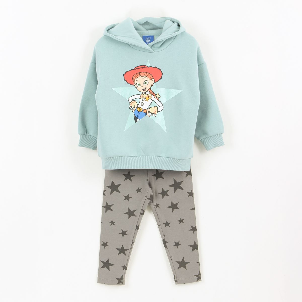 DISNEY - Conjunto Niña Hoodie Jessie Toy Story Celeste Disney