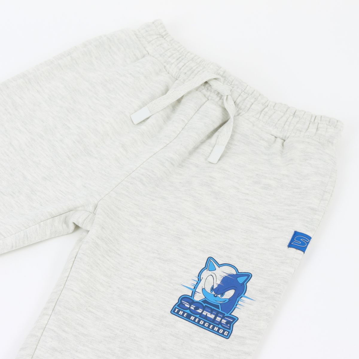 SONIC - Pantalón de Buzo Niño Cara Gris Sonic