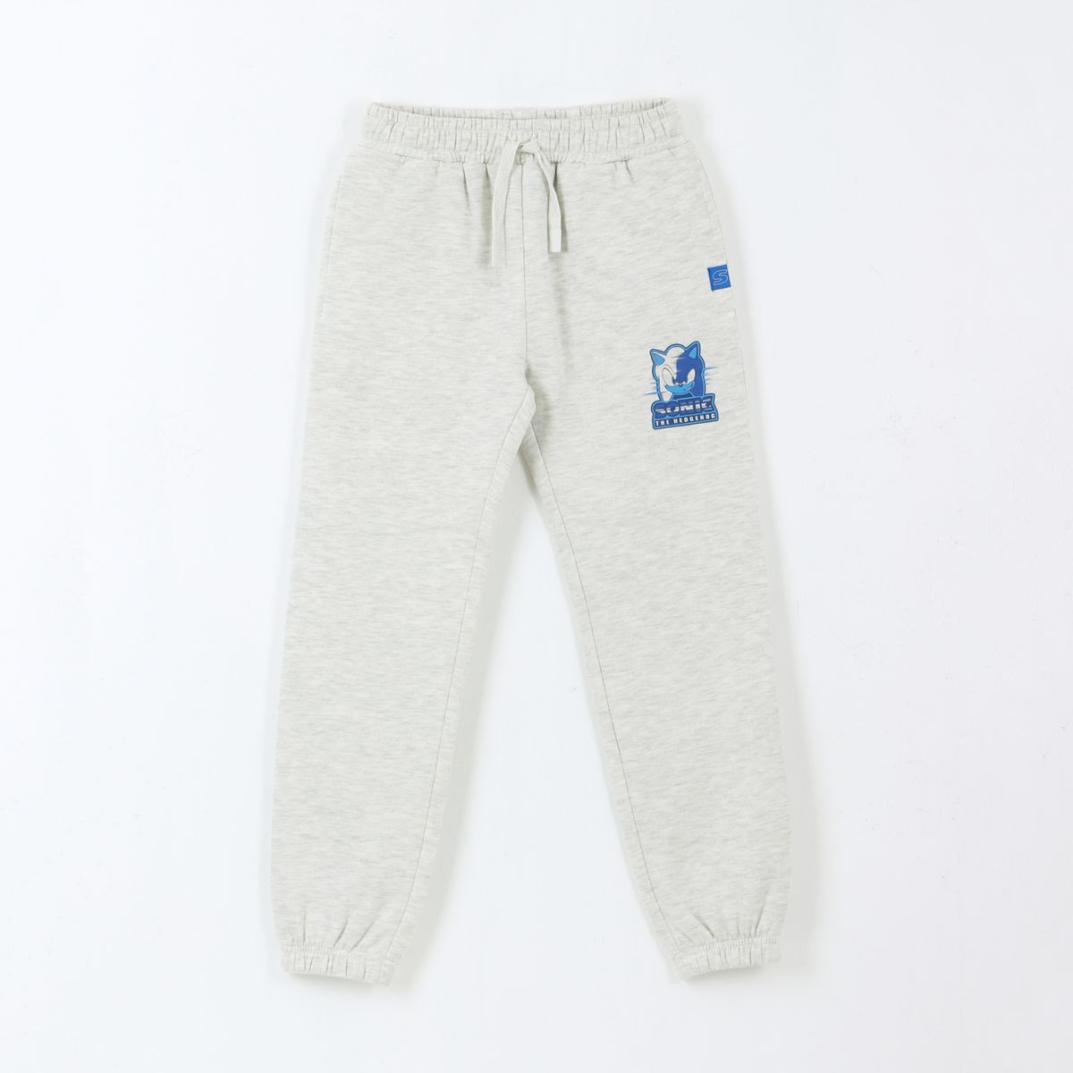 SONIC - Pantalón de Buzo Niño Cara Gris Sonic