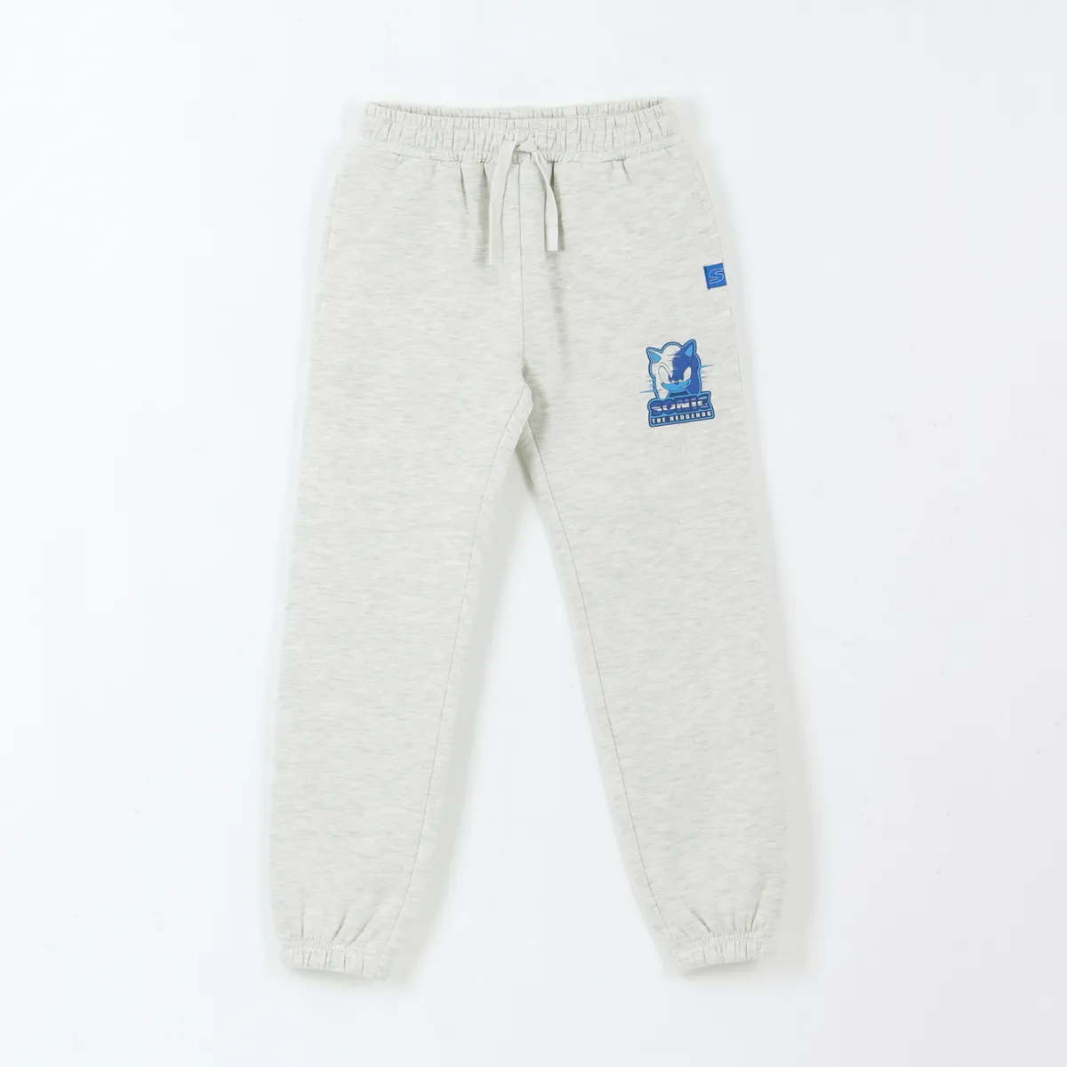 SONIC - Pantalón de Buzo Niño Cara Gris Sonic