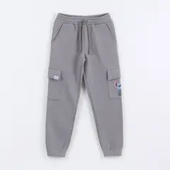 DISNEY - Pantalón de Buzo Niña Cargo Lilo & Stitch Gris