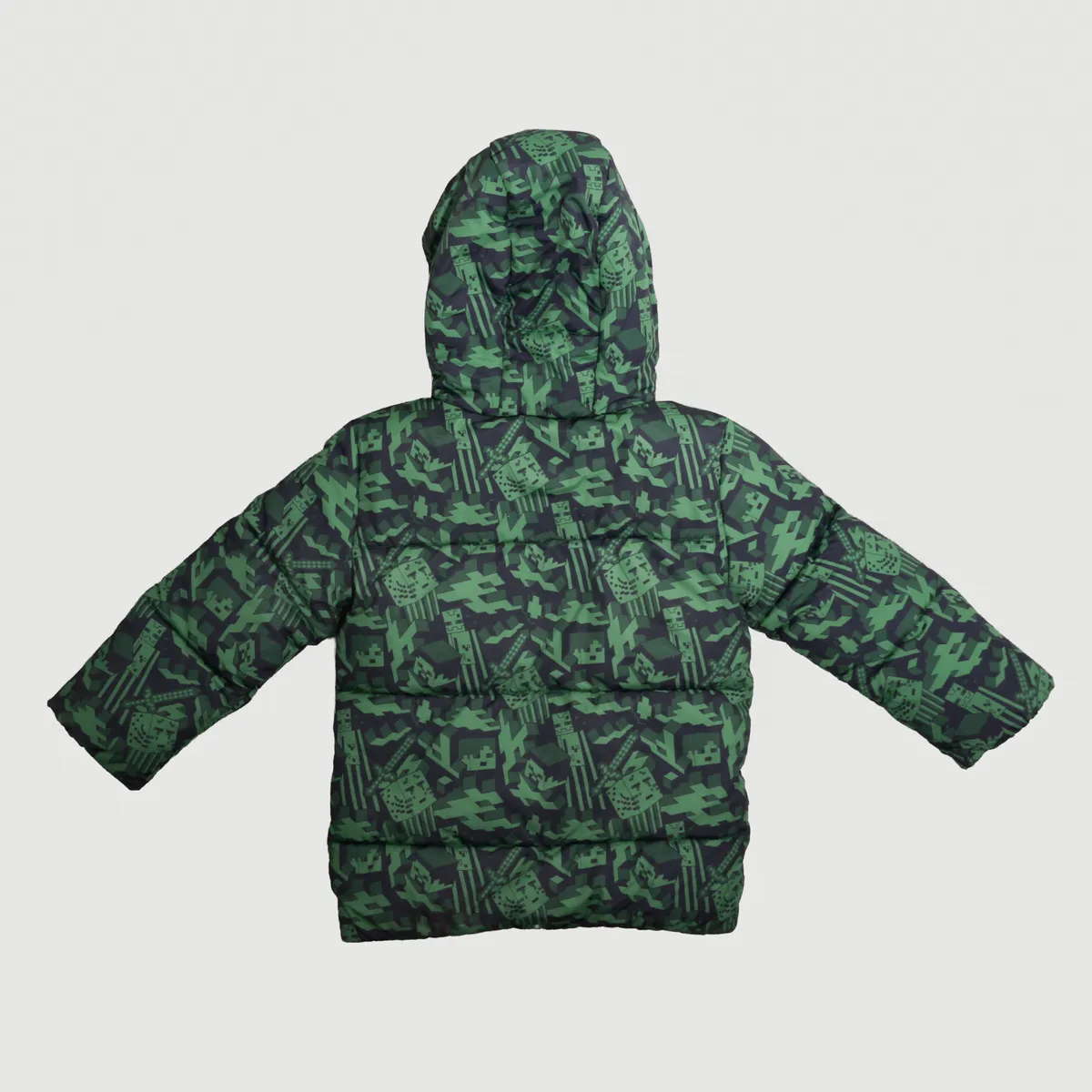 MINECRAFT - Parka Niño Full Print Personajes Verde Minecraft