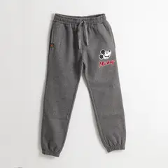 DISNEY - Pantalón de Buzo Niño Mickey Mouse Gris