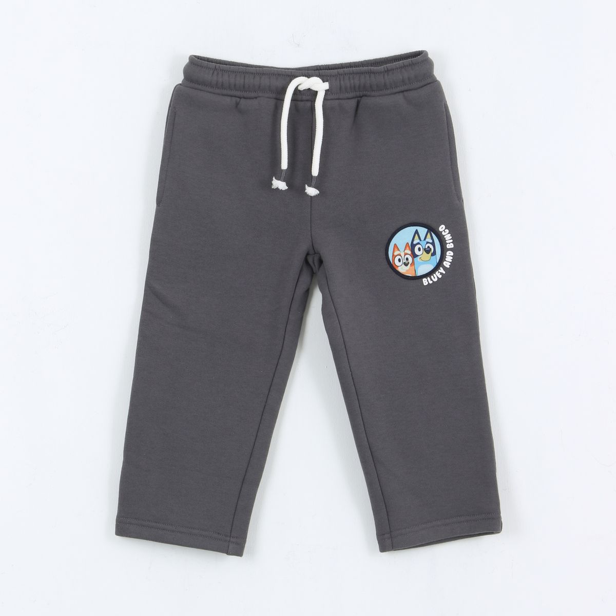 BLUEY - Pantalón de Buzo Niña Bluey & Bingo Gris Bluey