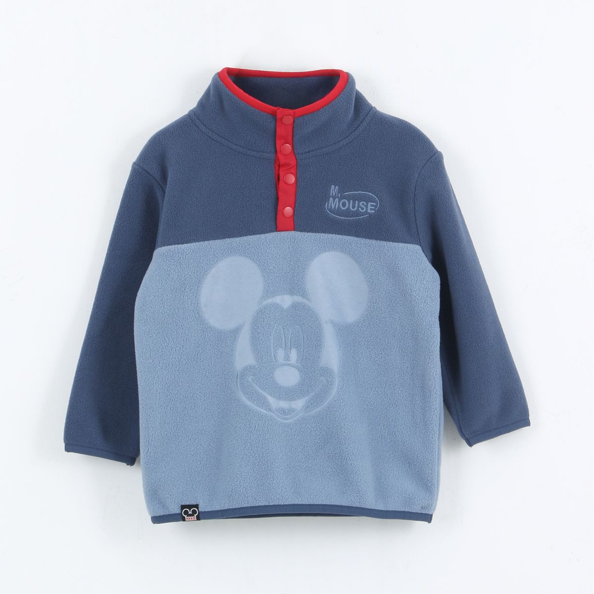 DISNEY - Polar Niño Diseño Frontal Mickey Azul Disney