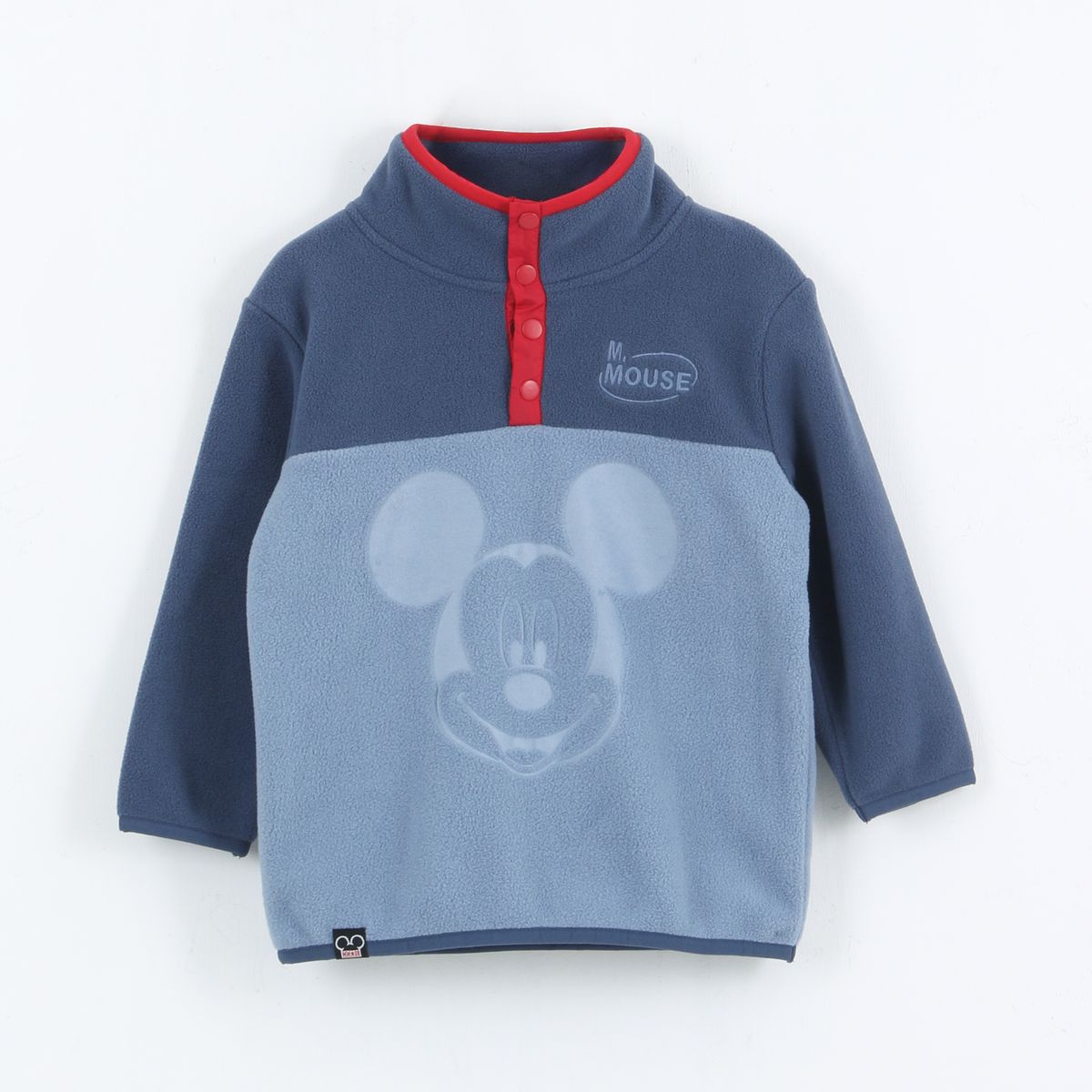DISNEY - Polar Niño Diseño Frontal Mickey Azul Disney