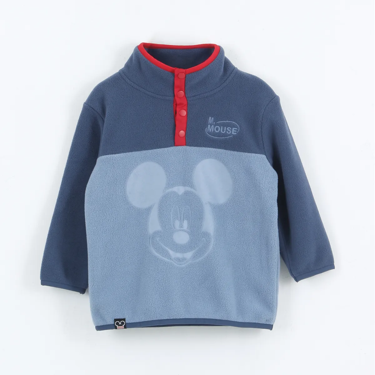 DISNEY - Polar Niño Diseño Frontal Mickey Azul Disney
