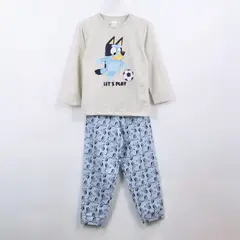 BLUEY - Pijama Manga Larga Niño Lets Play Azul