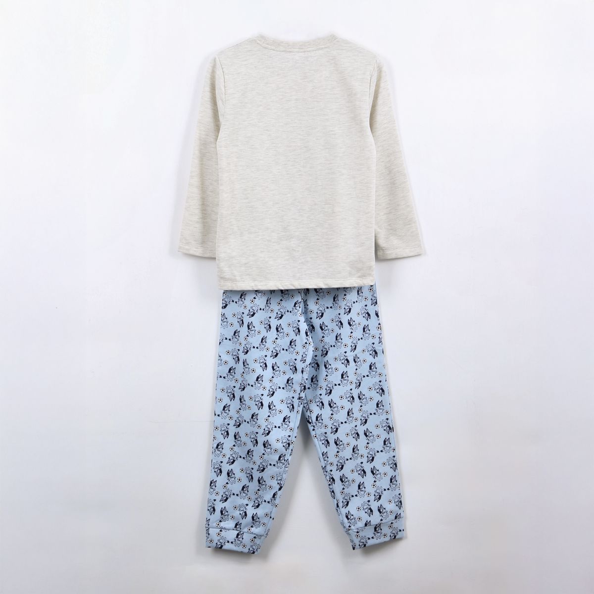 BLUEY - Pijama Manga Larga Niño Lets Play Azul Bluey