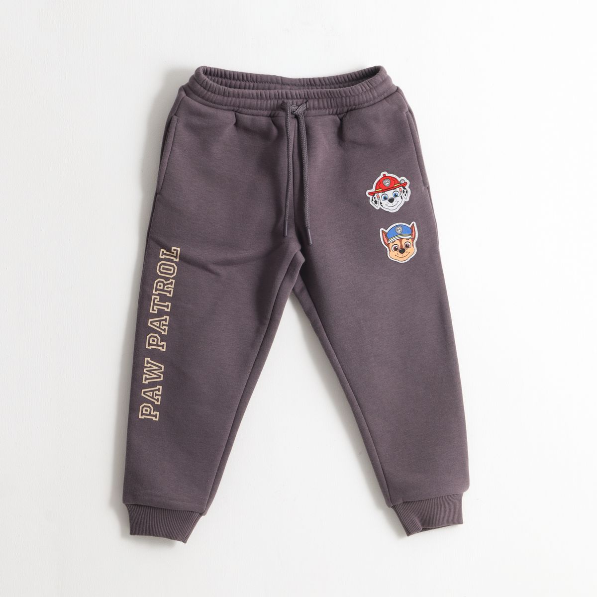 PAW PATROL - Pantalón de Buzo Chase & Marshall Gris Paw Patrol