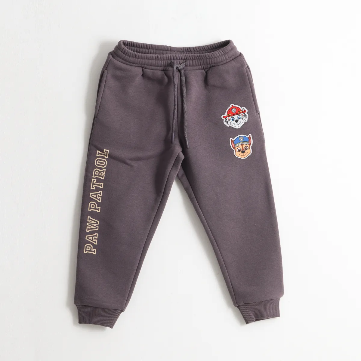 PAW PATROL - Pantalón de Buzo Chase & Marshall Gris Paw Patrol