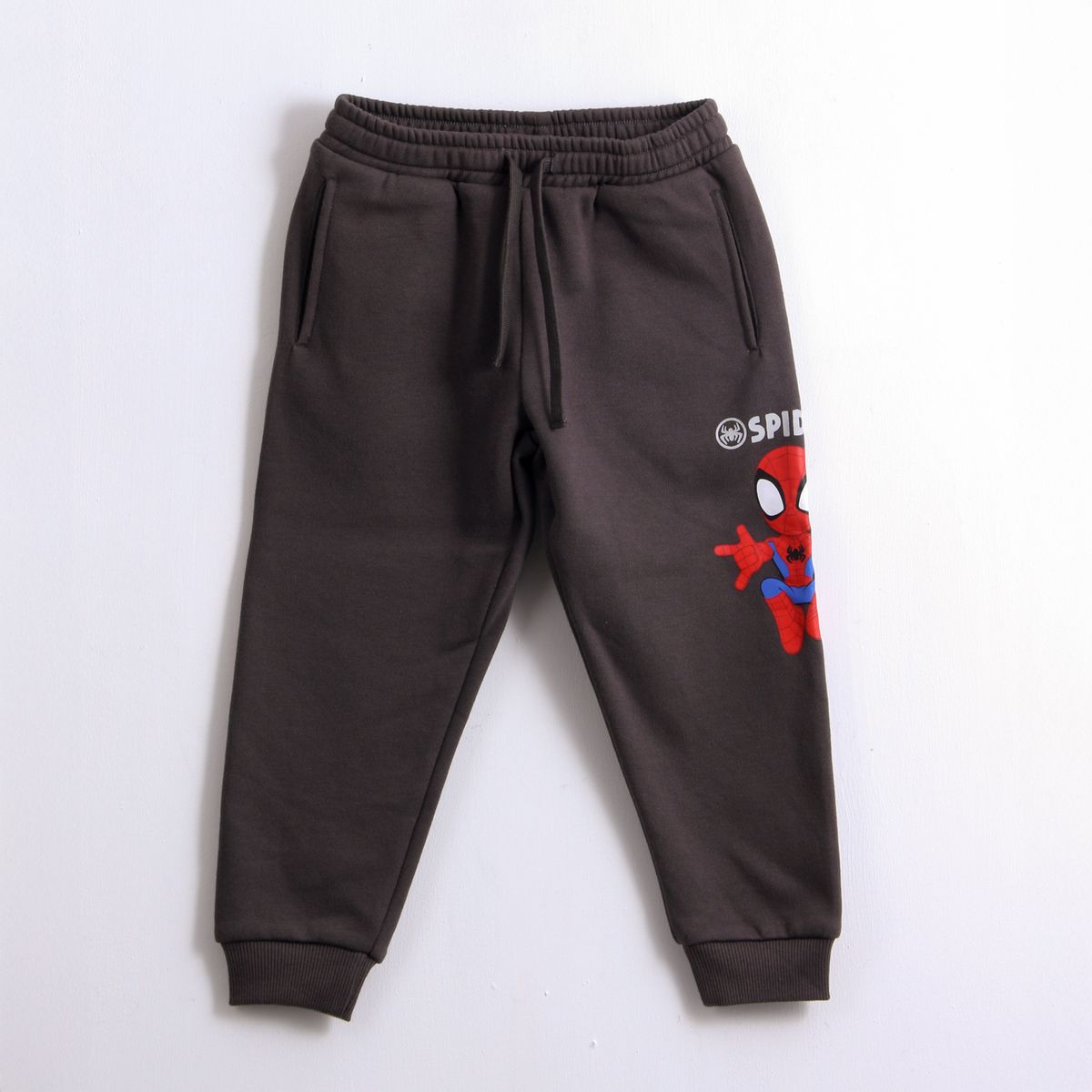 MARVEL - Pantalón de Buzo Niño Spidey Gris Marvel