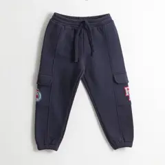 PAW PATROL - Pantalón de Buzo Niño Marshal Azul Marino