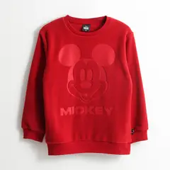 DISNEY - Polar Niño Diseño Frontal Mickey Rojo