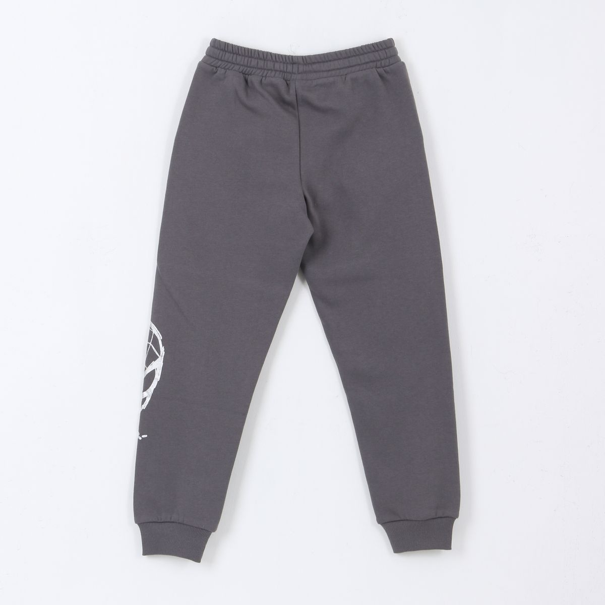 MARVEL - Pantalón de Buzo Lineal Spiderman Gris Marvel