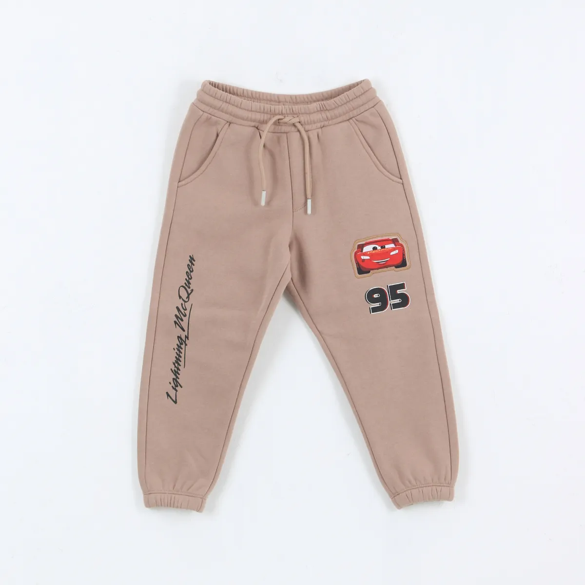 DISNEY - Pantalón de Buzo Niño Rayo McQueen 95 Cars Café Disney