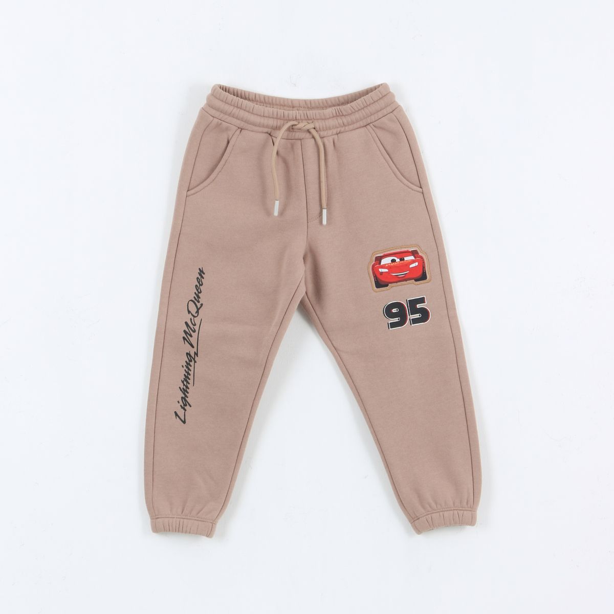 DISNEY - Pantalón de Buzo Niño Rayo McQueen 95 Cars Café Disney