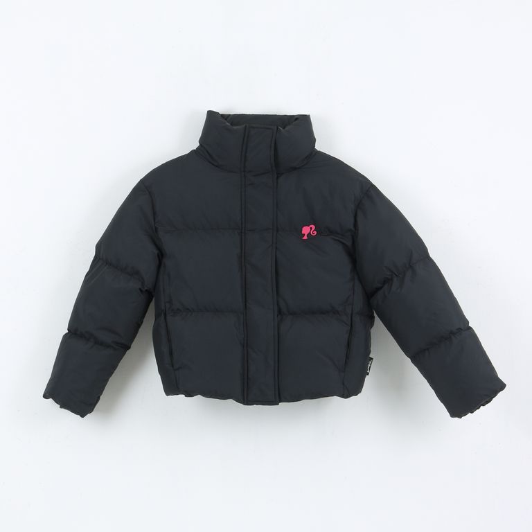 Parka Nina Logo Negro Negro 4