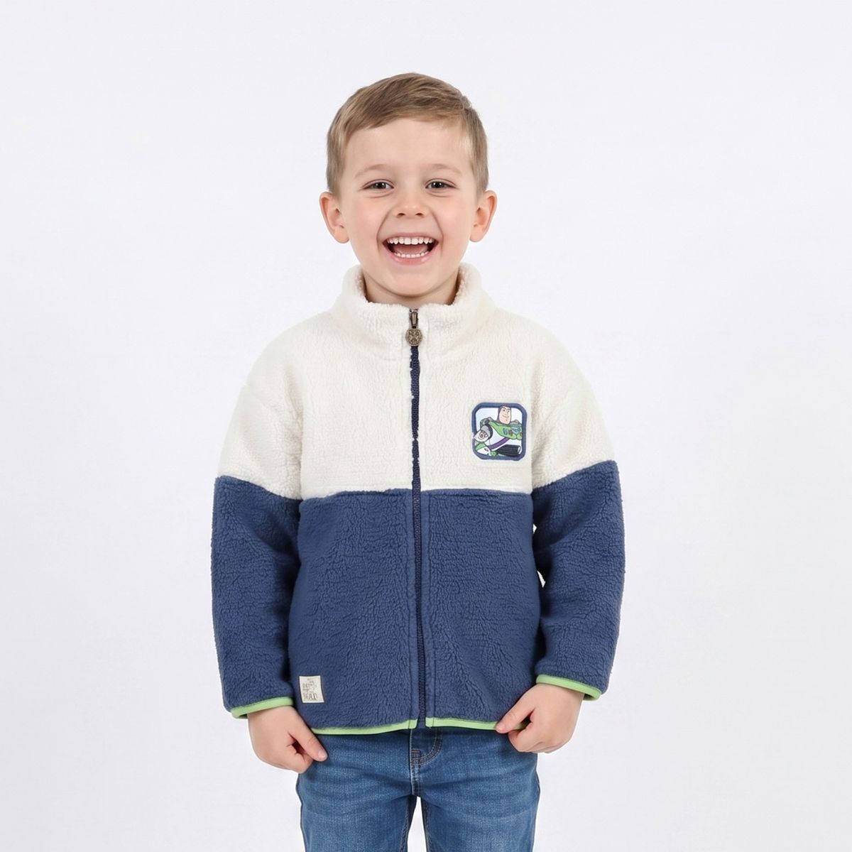 DISNEY - Polar Niño Chiporro Buzz Lightyear Toy Story Beige Disney
