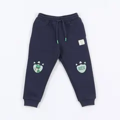DISNEY - Pantalón de Buzo Niño Rex Toy Story Azul Marino