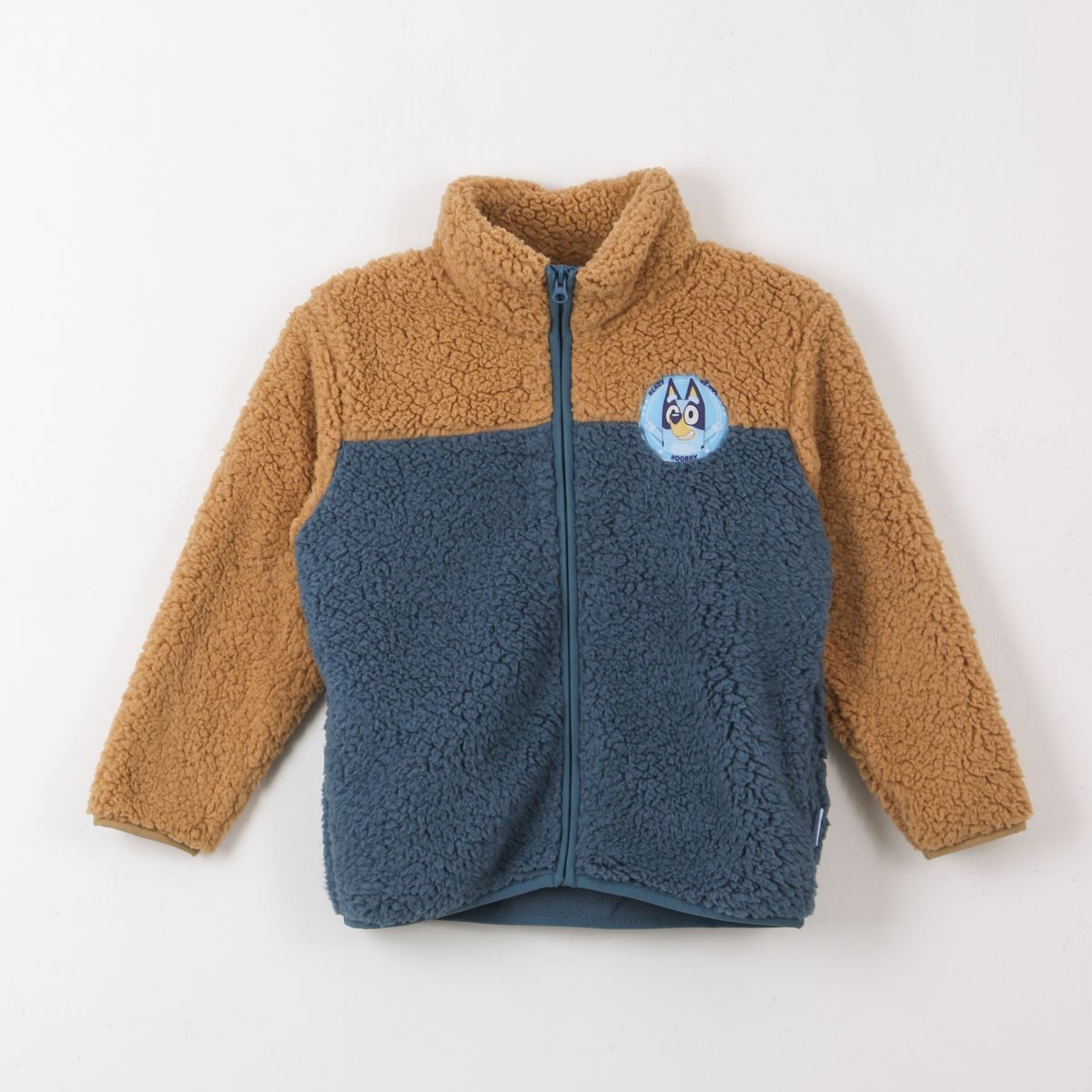 BLUEY - Polar Niño Chiporro Logo Azul Bluey