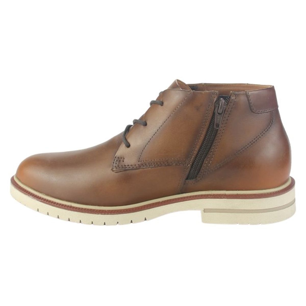 FERRACINI - Botin Hombre Café Claro Casual Ferracini 5437